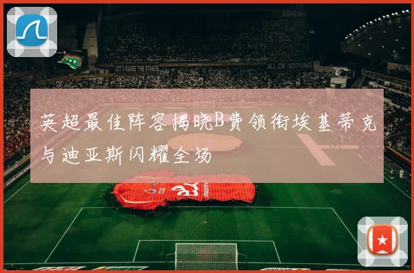 英超最佳阵容揭晓B费领衔埃基蒂克与迪亚斯闪耀全场