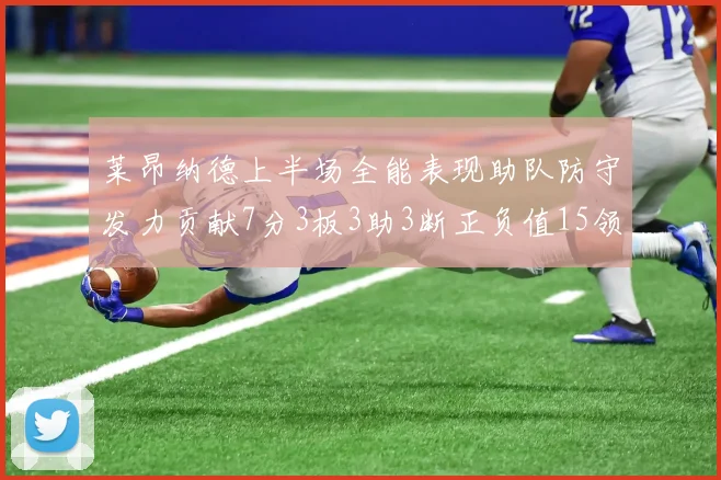 莱昂纳德上半场全能表现助队防守发力贡献7分3板3助3断正负值15领衔全队